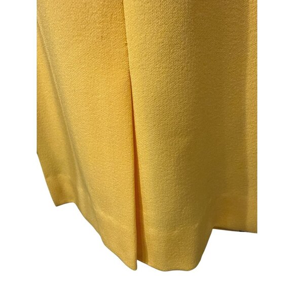 Tahari ASL Yellow/Charcoal Color block Sheath Dress Size 2, NWT MSRP $128 - Picture 7 of 8